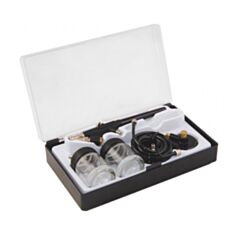 Міні аерограф Master Tool 81-8710 з набором аксесуарів - фото