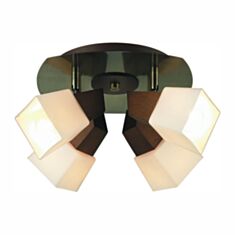 Світильник Altalusse Antique brass & Walnut INL-9283C-4 - фото