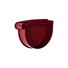 Заглушка воронки Rainway 130 мм ліва червона - фото