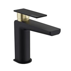 Смеситель для умывальника Aqua Rodos Cuba 01 Black Matte - фото