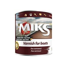 Лак яхтный акрил-уретановый Miks Color шелковисто-матовый 2,5 л - фото