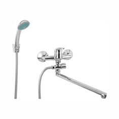 Смеситель для ванны Rubineta Optima-12/C O2CK08 с воронкой - фото