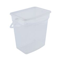 Емкость для хранения вещей Алеана с ручкой 6 л прозрачный - фото