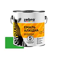 Емаль алкідна Зебра ПФ-116 ківі 0,9 кг - фото