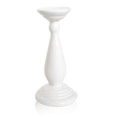 Підсвічник білий ETERNA 2405-18,5 8,5*8,5*18,5 - фото