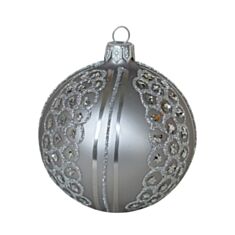 Ялинкова іграшка скляна ручної роботи Orbital Д-441 8 см - фото