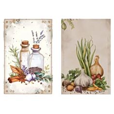 Набір кухонних рушників Limaso Kitchen Spices Set Towels-06 45*65 см 2 шт - фото