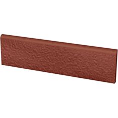 Клінкерна плитка Paradyz Natural rosa Duro плінтус 30*8,1 см - фото