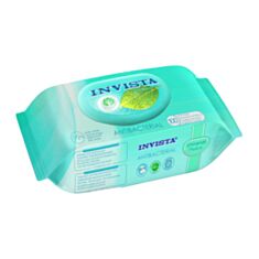 Вологі серветки INVISTA 1956 біорозкладні 100 шт - фото