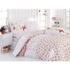 Комплект постільної білизни Nadya Pembe 160*200 - фото