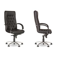 Кресло для руководителей Fidel steel chrome - фото