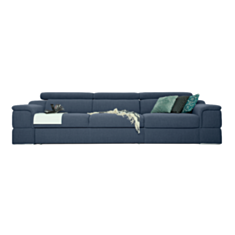 Диван Чікаго тканина Персемпра синій - фото