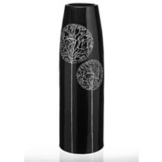 Ваза Eterna 210218 13*13*38 см черная - фото