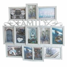 Фотоколаж Family 12 фото 141I / grey 56х51см - фото