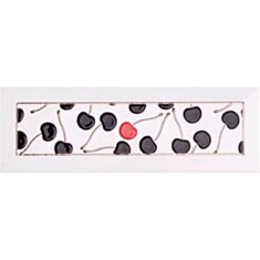 Декор Атем Florian Cherry BK 10*30 білий - фото