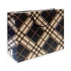 Пакет подарочный Гулливер Клеточка 280632 26 см - фото