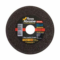 Круг отрезной по металлу NovoAbrasive Extreme41 14А NAECD11516 115*1,6*22,23 мм - фото