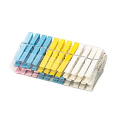 Прищепки для белья Zambak Plastik Cinar Mix 142 24 шт - фото