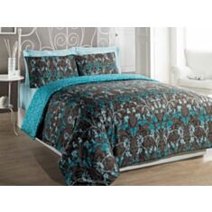 Комплект постельного белья Cotton Box Saten Line Hurrem Turkuaz 1,6 - фото