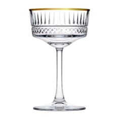 Келихи для шампанського Pasabahce Elysia Gold 440436 260 мл 4 шт - фото