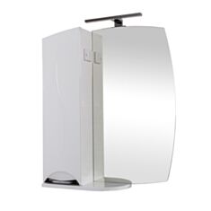 Дзеркало Aqua Rodos Глорія 65 см ліве - фото