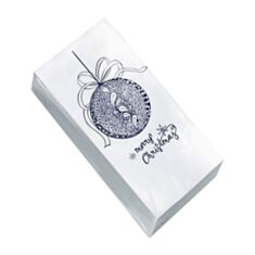 Серветки Альбатрос Новорічні прикраси 25 шт - фото