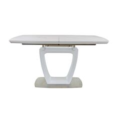 Стіл обідній розкладний Євродім Arizona T-7066 160*90 light ceramic - фото