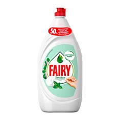 Средство для посуды Fairy Sensitive Чайное дерево и мята 1,35 л - фото
