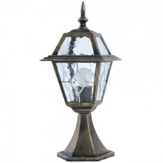 Світильник парковий Lusterlicht QMT 1364-A Faro І 100W старе золото - фото