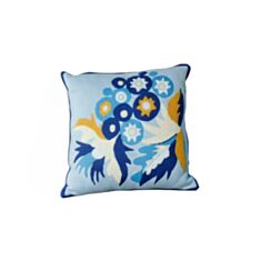 Наволочка в'язана Прованс Самчиківські мотиви 45*45 см - фото