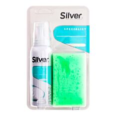 Піна-очищувач для спортивного взуття Silver з губкою 125 мл - фото