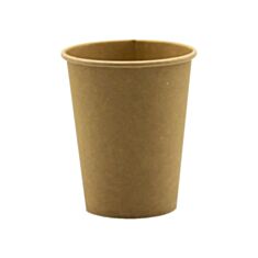 Стакан паперовий крафтовий Кристал 250 мл 50 шт  - фото