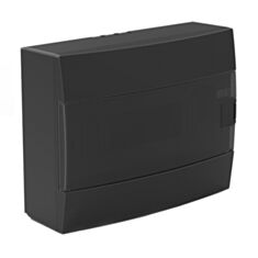 Щиток Horoz Electric 600-000-120 12 модулів накладний чорний - фото