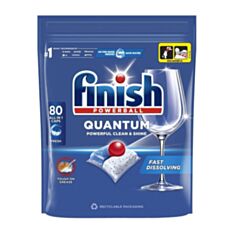 Таблетки для посудомоечных машин Finish Quantum Regular 80 шт - фото