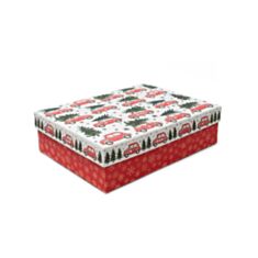 Коробка подарочная Дом Упаковки Новый Год 1310368707 29*21*8 см - фото