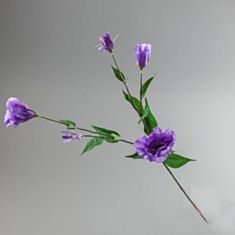 Искусственный цветок Эустома 090F/violet 80 см - фото