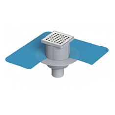 Трап для душу Valtemo Textile Membrane VFD-733510 10x10 50 з нижнім відводом 180мм - фото