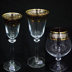 Комплект бокалов Bohemia Angela 40600-43249 60мл/250мл/400мл/18пр - фото