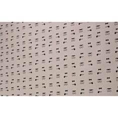 Бумага упаковочная крафтовая LaPrida 255-1531 Усы+трубка - фото