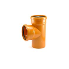 Трійник каналізаційний Magnaplast  87° 110*110 мм - фото