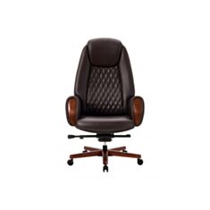 Крісло офісне Kresla Lux F183-1 коричневе - фото
