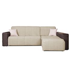 Диван кутовий Модерн акордеон молочний - фото