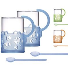 Горнятко з ложкою Tescoma FIZZY 646166 2 шт - фото