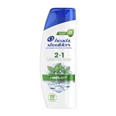 Шампунь-бальзам Head & Shoulders проти лупи Свіжість ментолу 330 мл - фото
