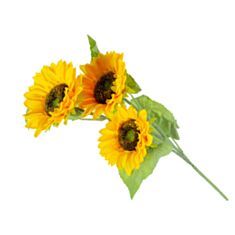 Искусственный цветок Elendekor Подсолнух 821-129 86 см желтый - фото