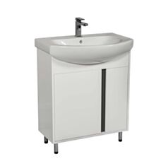 Тумба Aqua Rodos Терра с умывальником Руна 70 см - фото