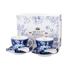 Набір чашок Art-pol 179001 з блюдцем і ложкою - фото