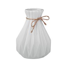 Ваза Eterna MC 2801-16,5 12*12*16,5 см біла - фото