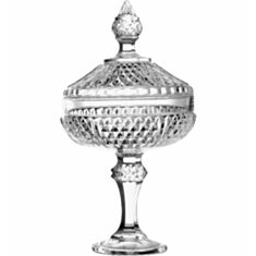 Конфетница с крышкой Pasabahce Diamond 95658 (97243) 29 см - фото