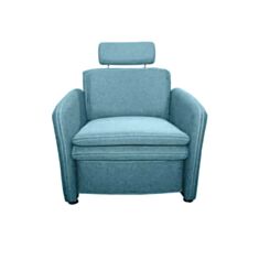 Кресло Будапешт голубое - фото